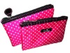 Wholesale newest cute satin cosmetic bag
