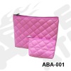 Wholesale Grid fabric beauty bag set