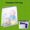 Wholesale 2010 high quality transparent Cosmetic PVC bag