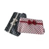 Wholesale PU lady cosmetic bag with butterfly knot