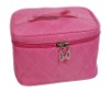 Wholesale Quilted 190D nylon cosmetic bag