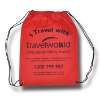 Wholesale non woven drawstring shopping bag
