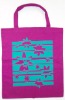 Wholesale gift 100% cotton material dyed color logo printing bag