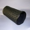Wholesale quilted Black PU makeup bag