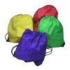 Mesh polyester drawstring bag