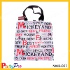 Wholesale promotional pp non woven shopper bag