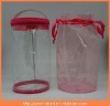 Wholesale Round pvc promotional bags with zipper