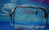 Wholesale PVC zipper bag with handle for cosmetic packing