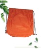 Wholesale Orange Drawstring backpack