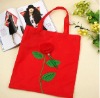 Flower folding shopping bag