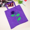 Wholesale Flower folding shopping bag
