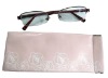 Wholesale promotional pvc printed spectacle bag