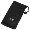 black soft spectacle pouches