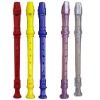 Wholesale 8-hole soprano plastic Recorder with various kinds of color