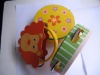 Wholesale Children craft wood tambourine