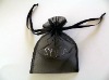 Wholesale black organza bag