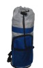 Wholesale 420D polyester Wine bottle bag with adjustable pp rope