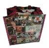Wholesale wine shop bag with handle cross stitch