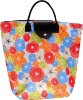 Wholesale 600D foldable shopping tote bag