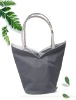 Wholesale Gray 600D polyester fashion handbag for lady