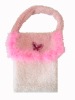 Fashion Handbag With Feather