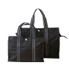 Wholesale large zippered tote bag