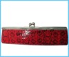 Wholesale 2011 red pu evening bag
