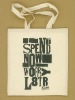 Wholesale White-collar workers cotton bag
