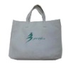 Wholesale a single color cotton bags with title