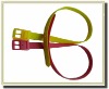 Wholesale lady fashion rubber belt