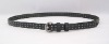 Wholesale Fashion lady Skinny Studded Belt