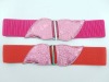 Wholesale leaf like buckle lady's elastic belt