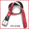 ladies red belt wtih PD-5184