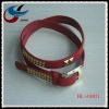 narrow PU belt for lady