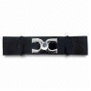 Lady Black leather belt
