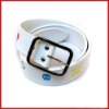 Wholesale fashion white ladies belt