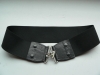 Wholesale Black Elasticated Cinch Belt