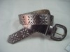 Wholesale lady flower pu belts