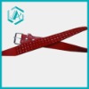 Wholesale 2010 Fashional pu pyramid ladies belt