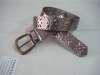Wholesale lady fashion accessories pu belt