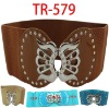 Women pu elastic belt TR579