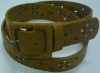 women embossing belt