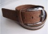 Wholesale pu knitted belt for women