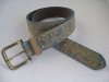 Wholesale Women Fashion Printed PU Belt