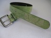 Wholesale Women Fashion Printing PU Belt