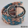 Wholesale fashion braided belt for women