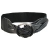 Wholesale PU Weave Elastic Belt,Plus Size Belt