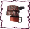 Wholesale men stud leather belt