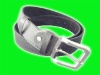 Wholesale men black leather belt