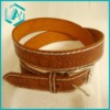 Wholesale 2011 New Imprint Small block Design PU Belts with Needle Buckle For Men Single stitch belts